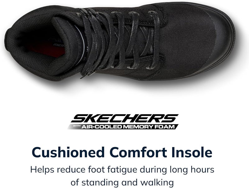 SKECHERS Women's Rotund Darragh Work Lace-Up Safety Toe Boots - Image 3